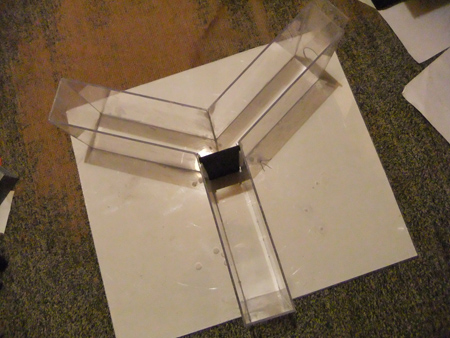 Y-maze apparatus; behavioral experiment; cognitive process study; decision-making analysis.