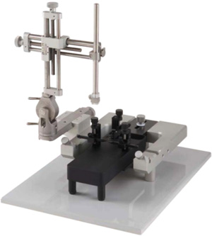 figure-protocol-1 Stereotaxic surgery apparatus for precise brain targeting in neuroscience experiments.