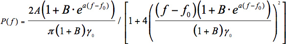 Frequency response equation, static equilibrium, fractional derivatives diagram, scientific analysis.