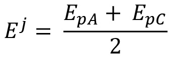 figure-results-4 Electrochemistry equation: Ej = (EpA + Epc)/2, analyzing redox potential in voltammetry studies.