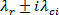λ_r ± iλ_ci equation, complex numbers, mathematical expression, educational diagram