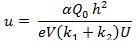 figure-introduction-2 Equation for velocity in physical systems; mathematical formula.