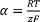 α=RT/zF equation, electrochemical potential, thermodynamics, formula, educational use.