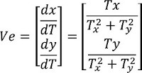 Static equilibrium equation matrix, mathematical expression, educational use, vector calculus.