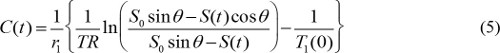 Decay constant equation in static equilibrium analysis; mathematical expression in science research.