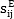 Shear stress symbol Sij in static equilibrium diagram for material analysis.