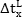 Static equilibrium formula Δt_x; mechanical analysis diagram; studies equilibrium conditions
