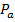 Equation symbol "P_a", pressure notation.