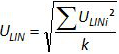 figure-protocol-2 משוואת שיווי משקל סטטית, תרשים המציג חישוב אי ודאות ULIN עם נוסחת סיכום.