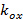 k<sub>ox</sub> 象征氧化速率常数，与化学动力学方程相关。