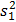 s squared subscript 1, mathematical symbol for variance analysis