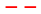 Two red lines on white background, symbol representation, used in educational content.