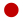 Red circle symbol; concept of attention or stop; used in diagrams or presentations.