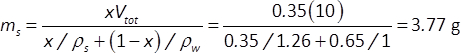 figure-protocol-1 Static equilibrium equation diagram for calculating solute mass in a solution.