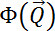 Φ(Q), vector potential equation, mathematical symbol, vector calculus, electromagnetism concepts