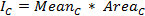 figure-protocol-1 Chromatography equation \(I_c = Mean_c \times Area_c\) for concentration analysis.