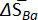 ΔS equation, symbol. Thermodynamic concept illustrating entropy change in a system.