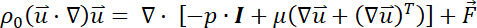figure-protocol-5 Fluid dynamics; Navier-Stokes equation; mathematical formula; incompressible flow analysis.