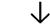 figure-protocol-1 downward arrow symbol for indicating direction or movement in diagrams or flowcharts
