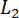 Static equilibrium diagram; ΣFx=0; lever system with L₂.