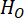 Hypothesis testing equation \( H_0 \) in statistical analysis formula diagram.