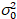 Statistical distribution concept, formula σ₂, mathematical symbol, educational use.
