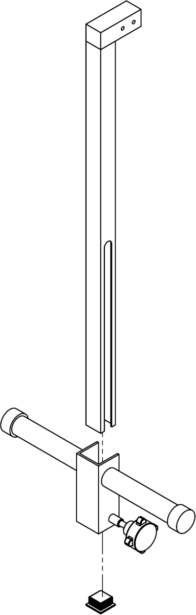 Optical setup diagram for spectroscopy, including prism, light path, and adjustable components.