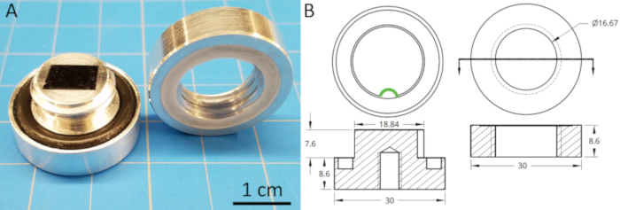Dual component assembly and schematic diagram; precision metal fabrication design analysis.