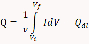 Thermodynamic equation, integral of IdV, volume work process, formula diagram, research calculation.