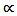 Proportional symbol in physics formula; represents direct relationship in equations.