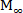 Static equilibrium, M∞ symbol equation, scientific formula for educational research use.