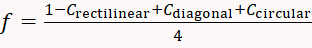figure-protocol-19 Equation illustrating force calculation with rectilinear, diagonal, circular components.