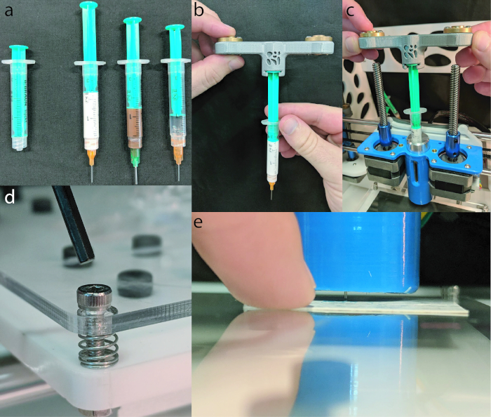 figure-protocol-11 Syringe-based static equilibrium setup, mechanical testing diagrams, pressure application methods.