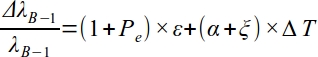 figure-protocol-3 Bragg wavelength shift formula equation for photonic temperature sensing analysis.