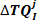 Equation symbol ΔTQ^j_i for thermal process analysis.
