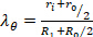 Equation for static equilibrium; λθ formula; mechanical analysis diagram.