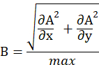 figure-protocol-3 Partial derivatives in gradient calculation formula; mathematical equation.