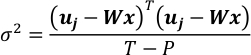 figure-protocol-10 Statistical variance formula, equation, symbol; for data analysis, research, experiments.