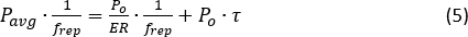 Static equilibrium equation, P_avg, optical system formula, energy balance analysis, scientific calculation.
