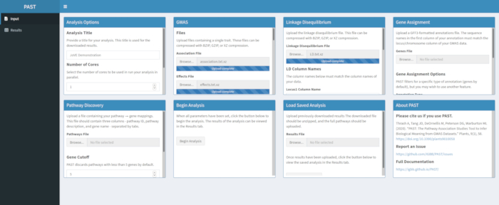 figure-protocol-3 Genetic data analysis interface, diagram, setup for pathway discovery, gene assignment, linkage study.