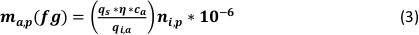 figure-protocol-4 alt="Equation for force calculation, m_ap(fg)=(q_s*η_s*c_a/q_ia)n_ip*10^-6"