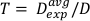 Equation for diffusion: T = D_avg exp / D, calculating diffusion timeği