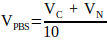 Equation for PBS solution preparation, includes formula \(V_{PBS} = \frac{V_{C} + V_{N}}{10}\).