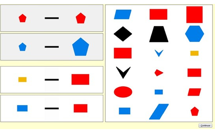 figure-protocol-5 几何形状模式匹配;示意图;形状识别的教育分析。