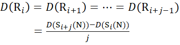 Mathematical symbol sequence indicating static equilibrium with D(R) equation transformation.