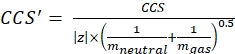 CCS prime formula equation; computational mass spectrometry; ion mobility analysis; scientific research.