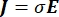figure-introduction-2 Ohm's Law equation J=σE, depicting electrical conductivity concept.