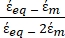 Rheology formula: strain rate equilibrium; used for fluid dynamics analysis.