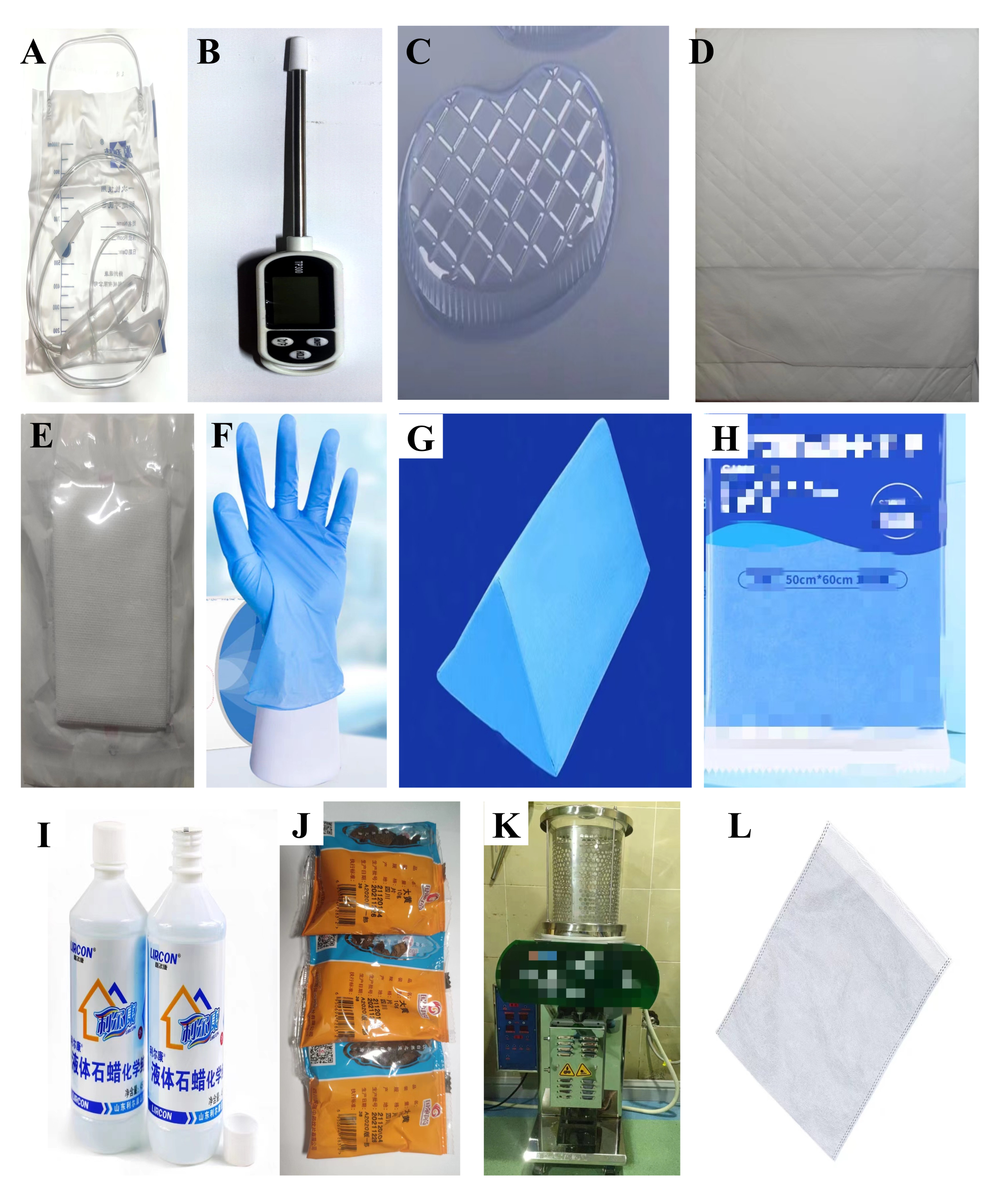 Gants jetables en plastique pour les traitements à la paraffine