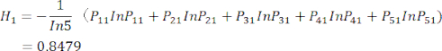 figure-protocol-15 Entropy formula expression in logarithmic form, representing statistical data analysis.